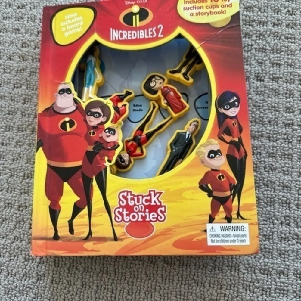 Disney Pixar Incredibles 2 Stuck on Stories